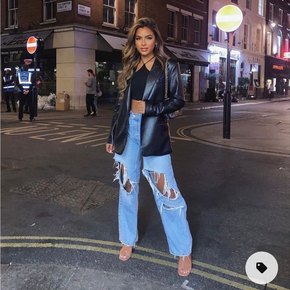 Real leather blazer - Picture 7 of 11